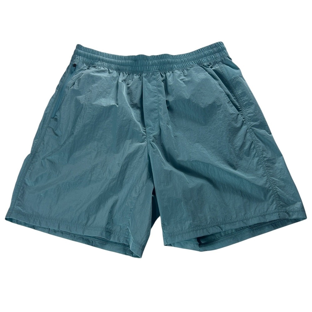 VRST Mens 7 Inch All-In Unlined Short Aqua Dust Shine Blue Medium NEW